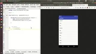 Android application development using Kotlin - 6 || ListView ArrayAdapter