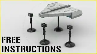 LEGO TUTORIAL | Star Wars | Quasar Fire Light Carrier - 1/4000