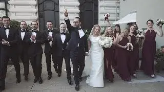 Most epic Jewish wedding reception party! - San Francisco Wedding Video at Fairmont