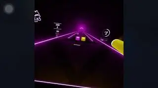 Playing overkill (VaporTheGamers into) in beat saber