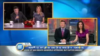 Them fighting words! We chat with WFAA Daybreak 8 in Dallas