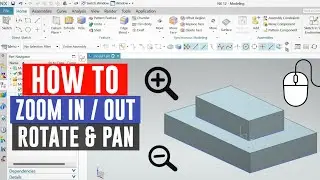 Siemens nx How to Zoom In Zoom Out Pan Rotate using Mouse | how to use mouse in nx