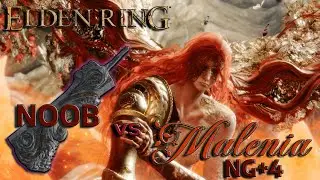 Malenia NG+4 DESTROYED by Ruins Greatsword | No Summons, Glass Cannon Build | Is It Still Worthy??