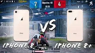 iPhone 8 vs iPhone 8 plus Pubg tdm | Iphone 8 pubg test | pubg mobile