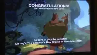 The Emperor's New Groove Demo Full Walkthrough (PS1)