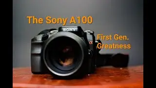 The Sony A100, CCD Equipped, First Gen Greatness from Sony