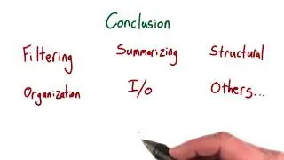 Lesson 03 MapReduce Design Patterns | 13. Conclusion | Big Data