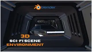 3D Sci-Fi Environment In Blender | PF Multimedia