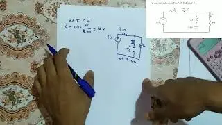 شرح source free response of RC Circuits