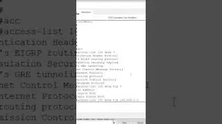 Block Telnet via Extended ACL Configuration On Packettracer | Networking Academy | 