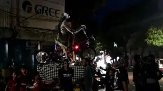 Parade Ogoh-Ogoh Banjar Tengah Negara Jembrana 2024