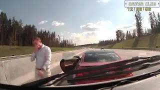 Скорая и учитель на BMW!