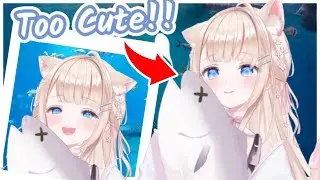 She have a fish !!