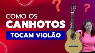 Como canhotos tocam Violão? #auladeviolao #violaoparainiciantes