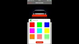 Arduino RC Car IOS app(AT-09/ HM-10 BLE controlled)