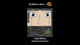 How to Animate Anime Crying with Blender Effects #shorts