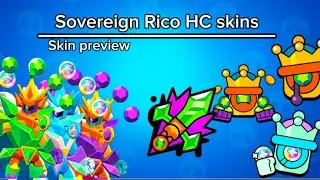 Brawl Stats | Sovereign Rico HC skins, skin preview video #brawlstars
