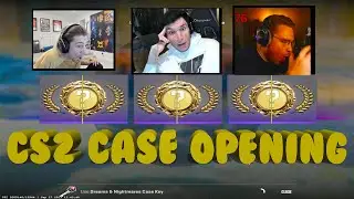 BEST KNIFE CASE OPENINGS CS2!! (FT XQC, TRAINWRECKSTV, OHNEPIXEL & MORE!)