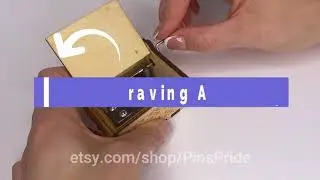 Custom Engraved Music Box Demo (Cant help falling on love - Elvis Presley)