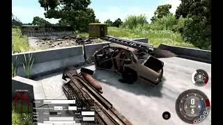When you let your uncle drive your manual Subie Rat #beamng
