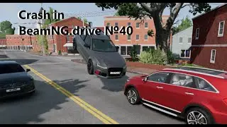 Crash in BeamNG.drive №40 ))!