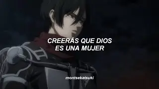 ✨ Mikasa Ackerman ✨ God is a woman  | Sub Español