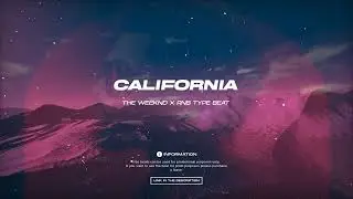 The Weeknd ✘ RnB  "California" Type Beat | R&B Instrumental 2022 ( Prod by Alessio )