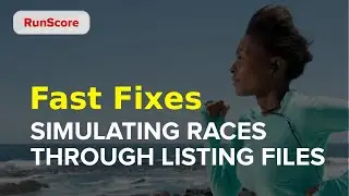 Simulating Races Through Listing Files