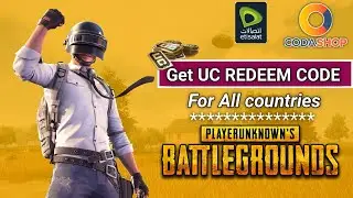 how to get uc Redeem code in all countries india pakistan UAE buy PUBG MOBILE  UC CODE in Codashop