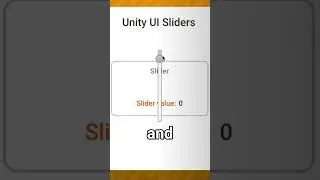 Master Unity Sliders in 60 Seconds!