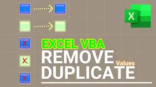 Excel VBA - Find and Remove Duplicates (Text Values)