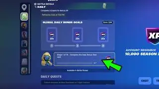 Easily Complete the Daily Bonus Goal card - Fortnite Daily Quests