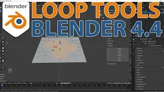 LOOP TOOLS BLENDER 4.3 AND ABOVE (Free Blender Add-on)