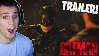 The Batman (2022) - Official Trailer REACTION!!! (DC Fandome 2021)