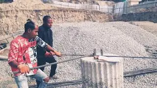 joggle of rebar at site