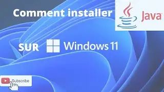 how to set Java-Home Environnement variable and Java Path on Windows 11