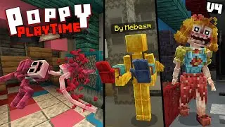 Poppy Playtime by MeBesm V4 | Addon Minecraft Bedrock