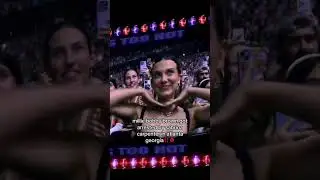 millie bobby brown at sabrina carpenter concert