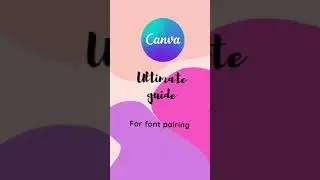 Font combination in canva l canva tutorial 