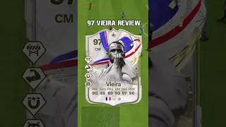 97 Vieira Review in EA Sports FC 24 #shorts #short #fc24 #eafc24 #vieira #futties #fifa #gotg