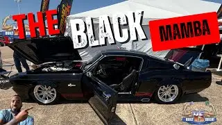1968 GT500 Mustang Week Showstopper. THE BLACK MAMBA