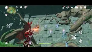 How to solve underground ghost torch secret puzzle (tsurumi island) GENSHIN IMPACT 
