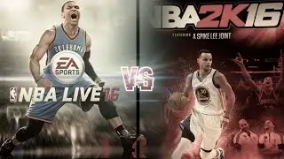 nba 2k16 vs nba live 16|MY THOUGHTS|
