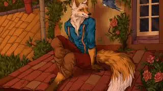 crazy furry breaks into your house to draw you asmr
