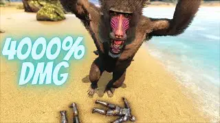 4000% DMG BABOON | Ark official Pvp