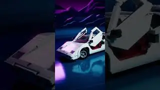 Discover LEGO® Icons Lamborghini Countach 5000 Quattrovalvole.