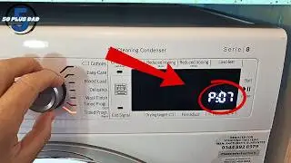 How to Access Bosch Dryer Secret Service Menu!