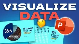 DATA SLIDES in PowerPoint 😲 How to make them engaging.