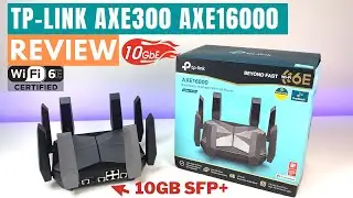 Best WiFi 6E Router | TP-Link Archer AXE300 AXE16000 Quad-Band Review