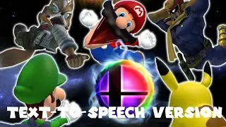 Retarded 64: Stupid Smash Bros. - Text-To-Speech Version